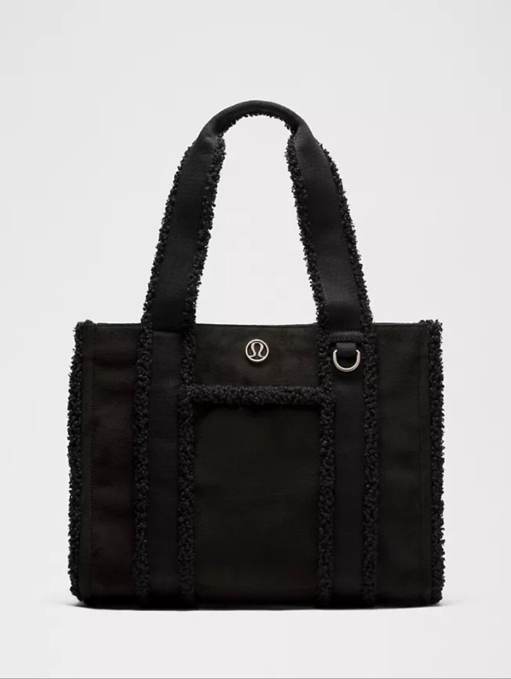 lululemon athletica Boxy‎ Tote Bag 10LFaux Shearling Trims
